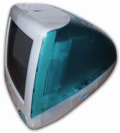 نخستین مدل iMac به نام iMac G3 که در سال ۱۹۹۸ عرضه شد.