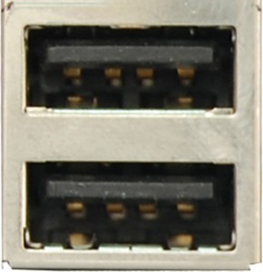 این پورت ۴ پین دارد که پین‌های کناری ( ۵V+و۵V-) وظیفه تغذیه دستگاه متصل شده به این پورت را بر عهده دارند و دو پین دیگر (D+ و D-) کار انتقال اطلاعات بر عهده دارند.